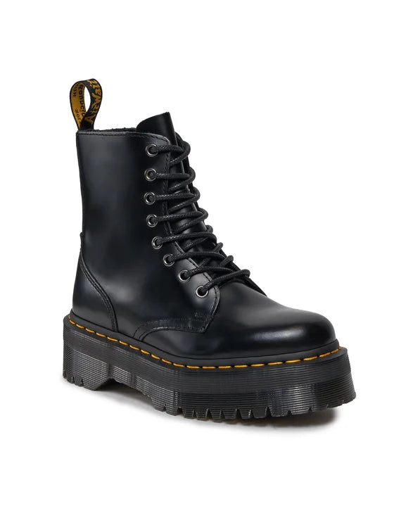 DR. MARTENS Stivaletti Donna Neri Jadon Polished Smooth Dr.Martens nero - foto prodotto